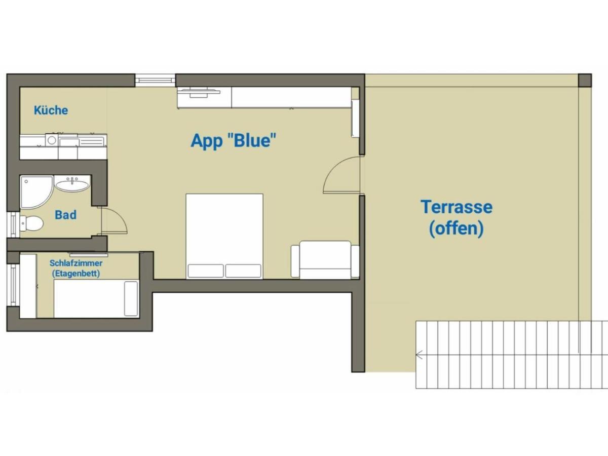Blue Sea Vir Apartments Luaran gambar